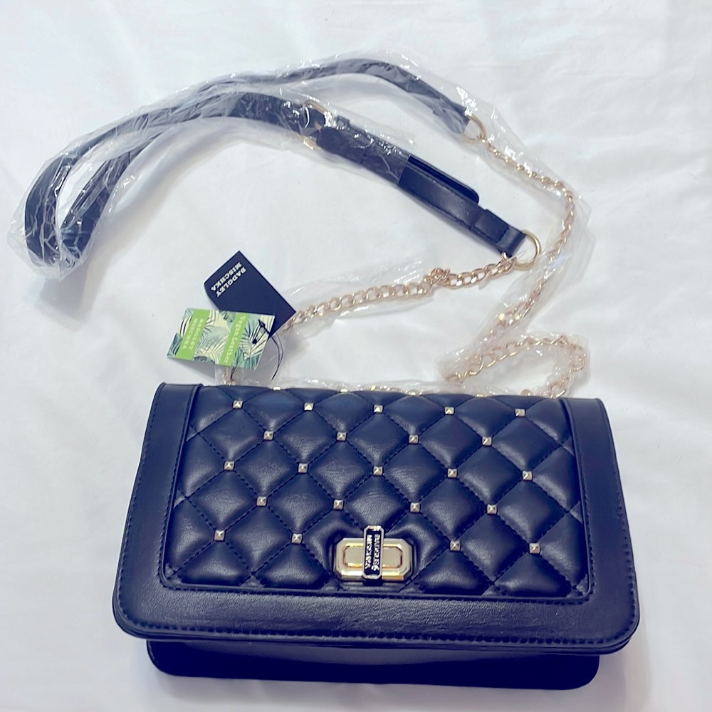 Crossbody purse with square studs NWT